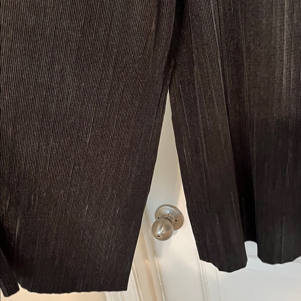 Cyrus Black Ribbed Duster size L - Picture 2 of 5